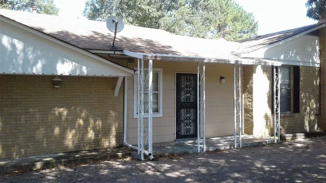 a house with a outdoor space