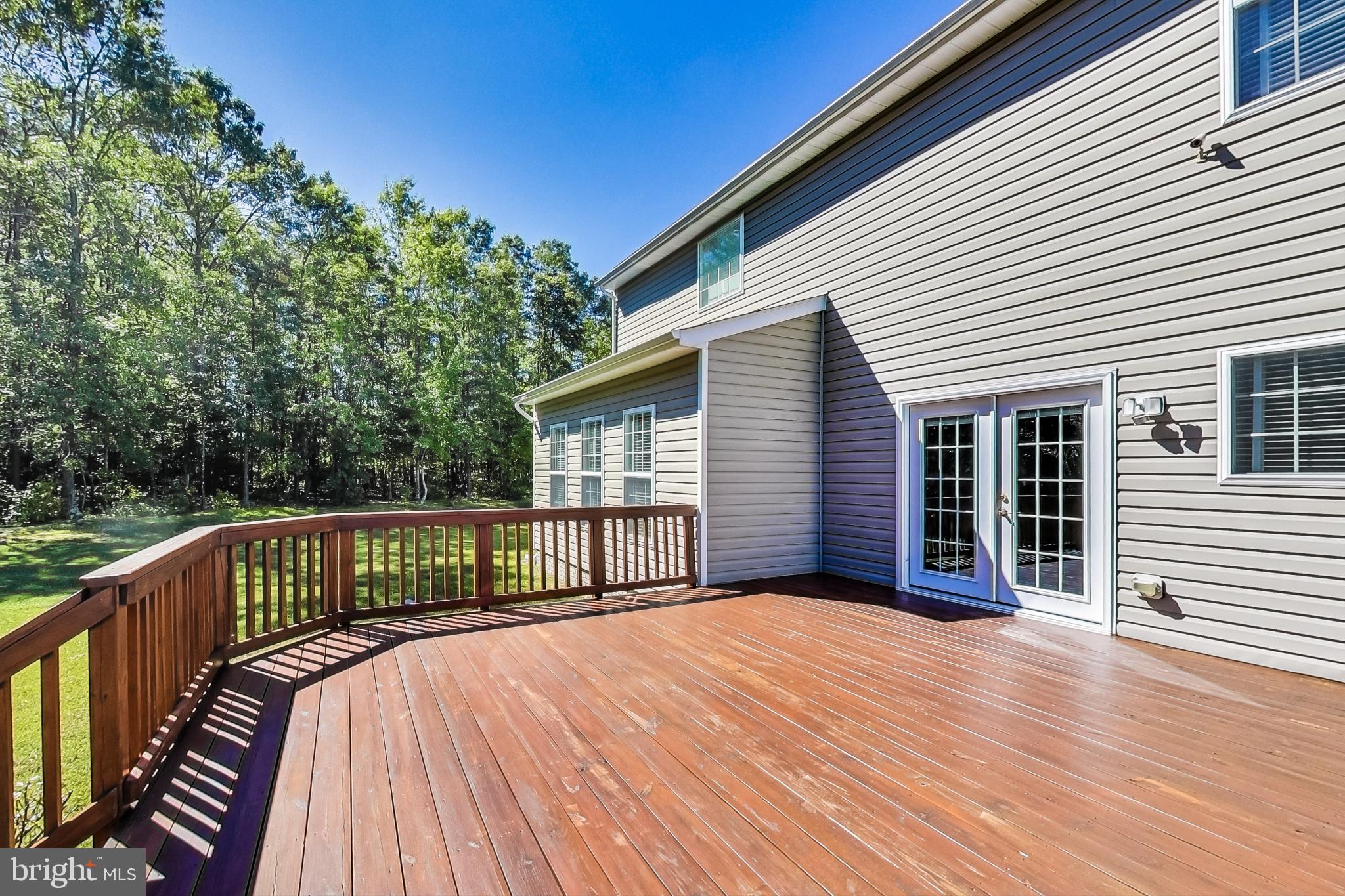 16708 Mannington Road Accokeek, MD 20607 - Photo 47 of 54 Large Deck from Main Level