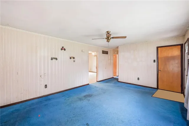 wooden floor in an empty room