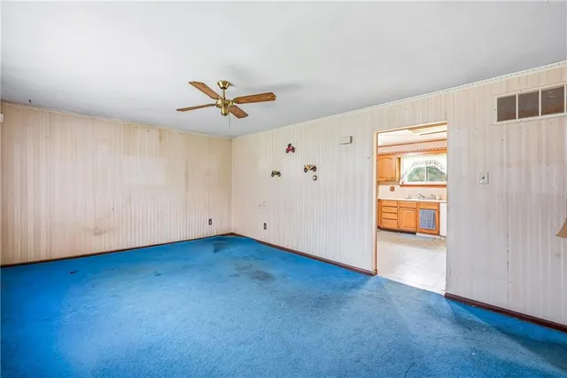 a room with storage and utility