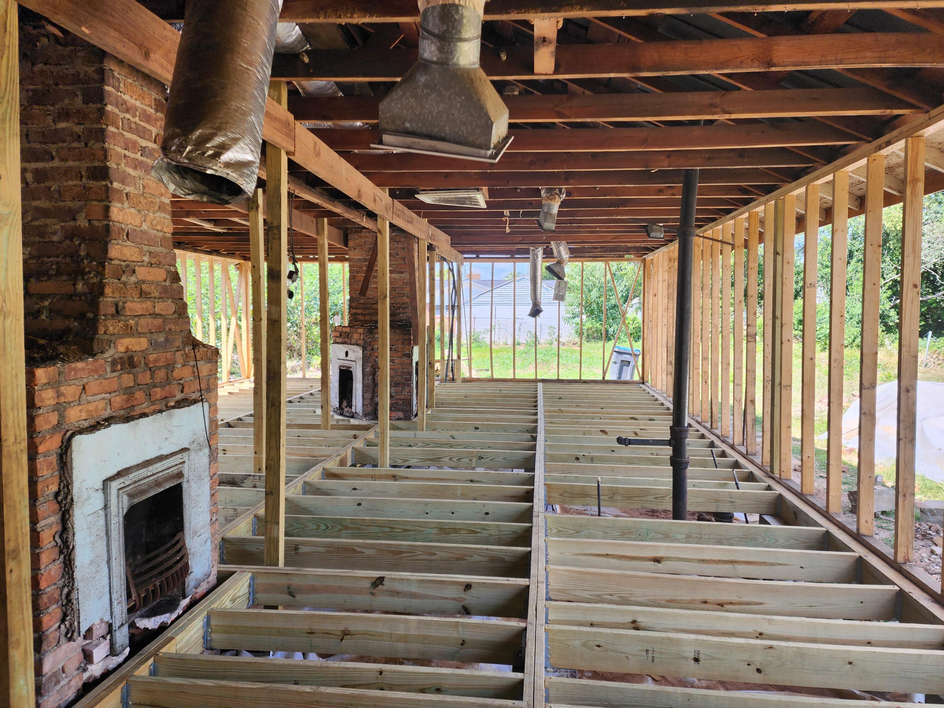 1305 10th Street Augusta, GA 30901 - Photo 5 of 18 reflects right side of the house where 3 bdrms and a bath were