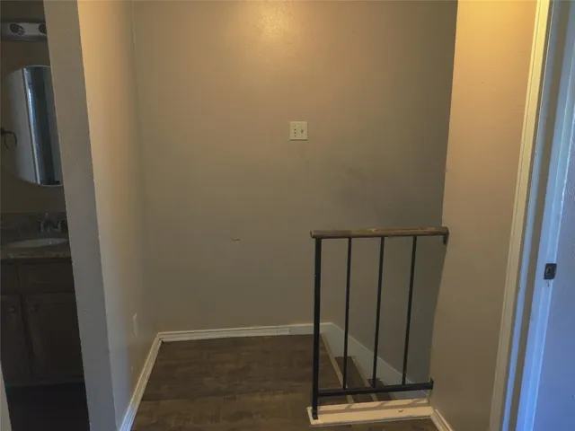 a view of front door