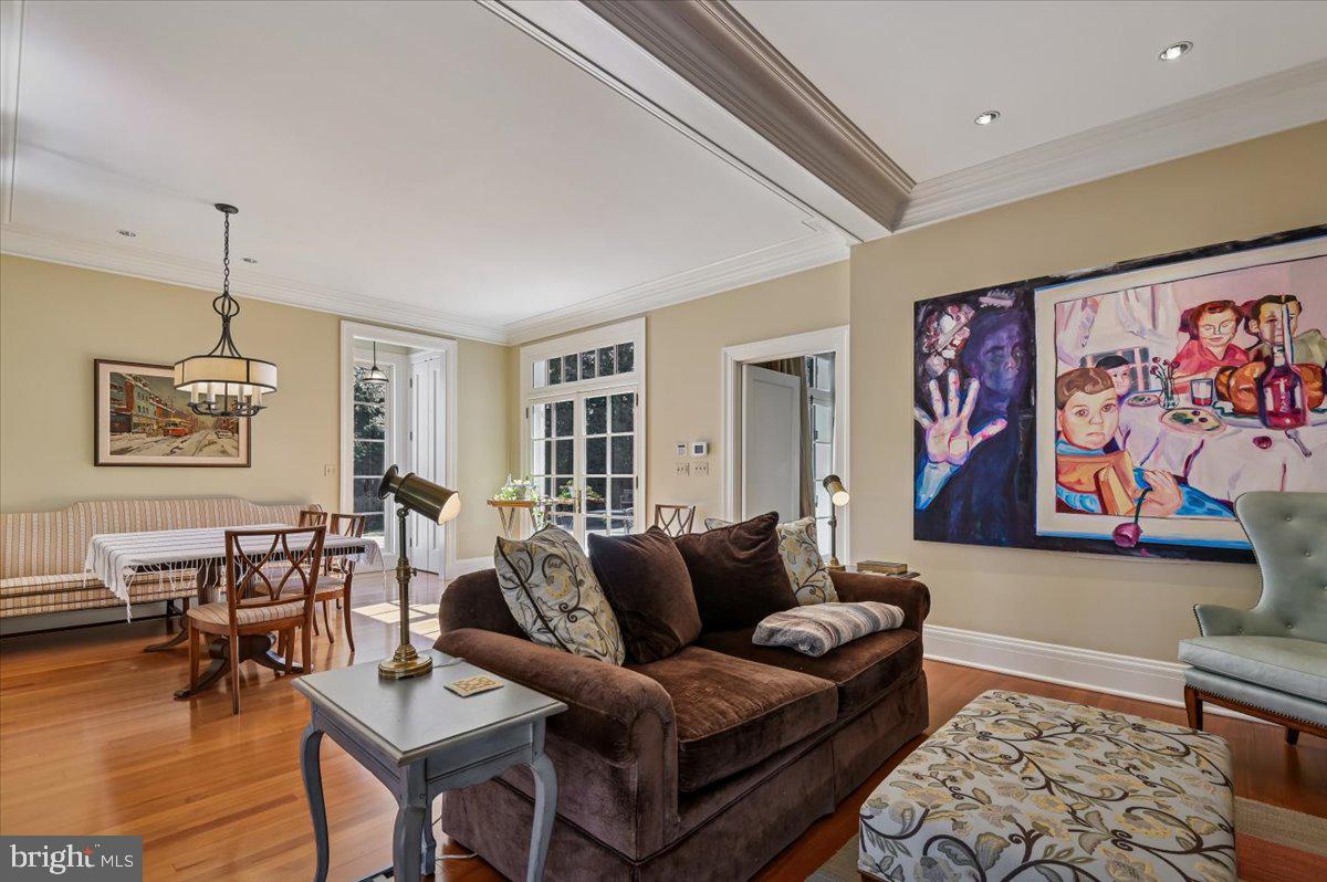 922 Rolandvue Road Baltimore, MD 21204 - Photo 24 of 89 a living room with furniture and wooden floor