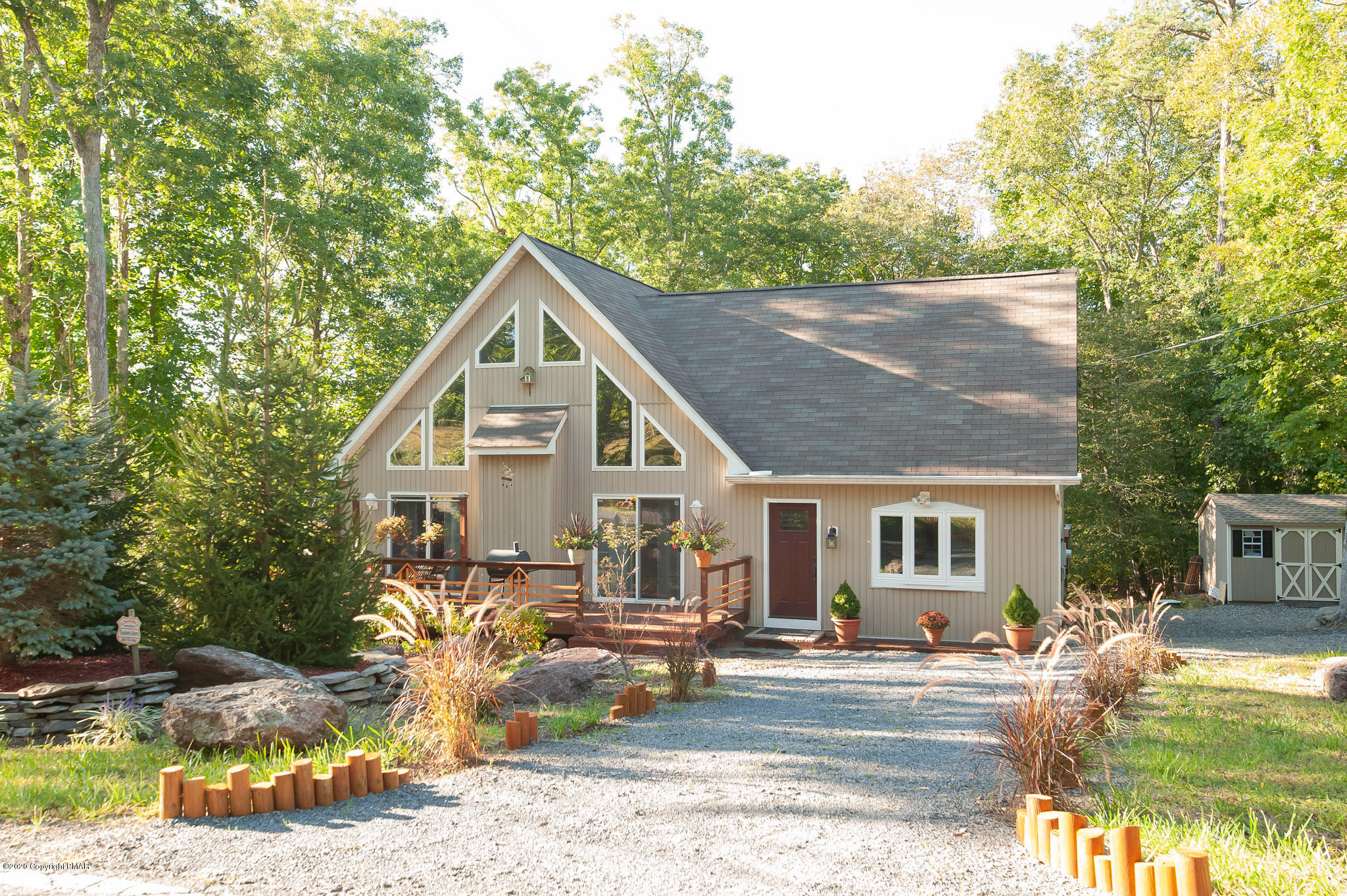 145 Salisbury Road Bushkill, PA 18324 - Photo 2 of 60 a view of a house with a patio