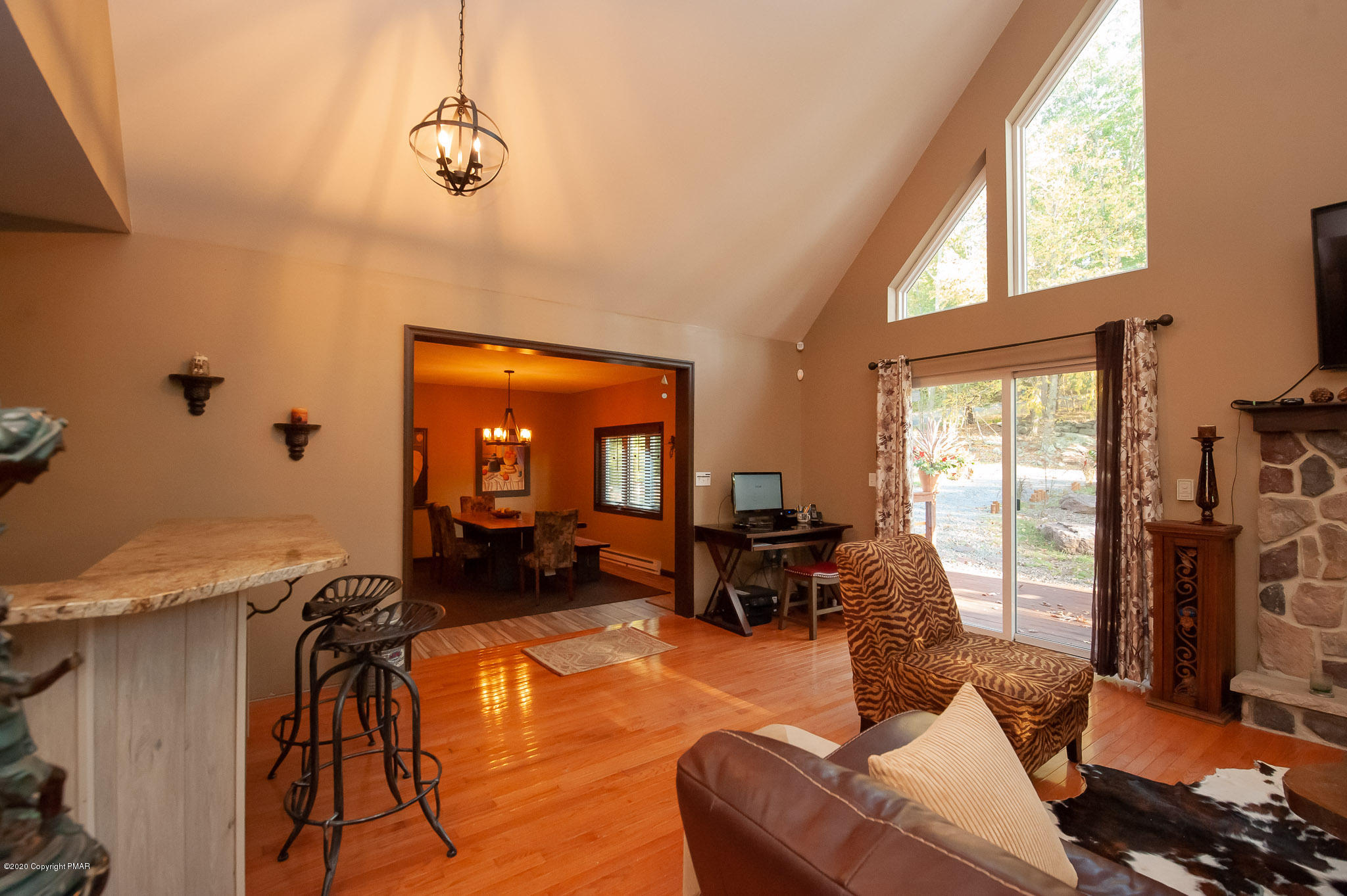 145 Salisbury Road Bushkill, PA 18324 - Photo 24 of 60 a living room with furniture and a window