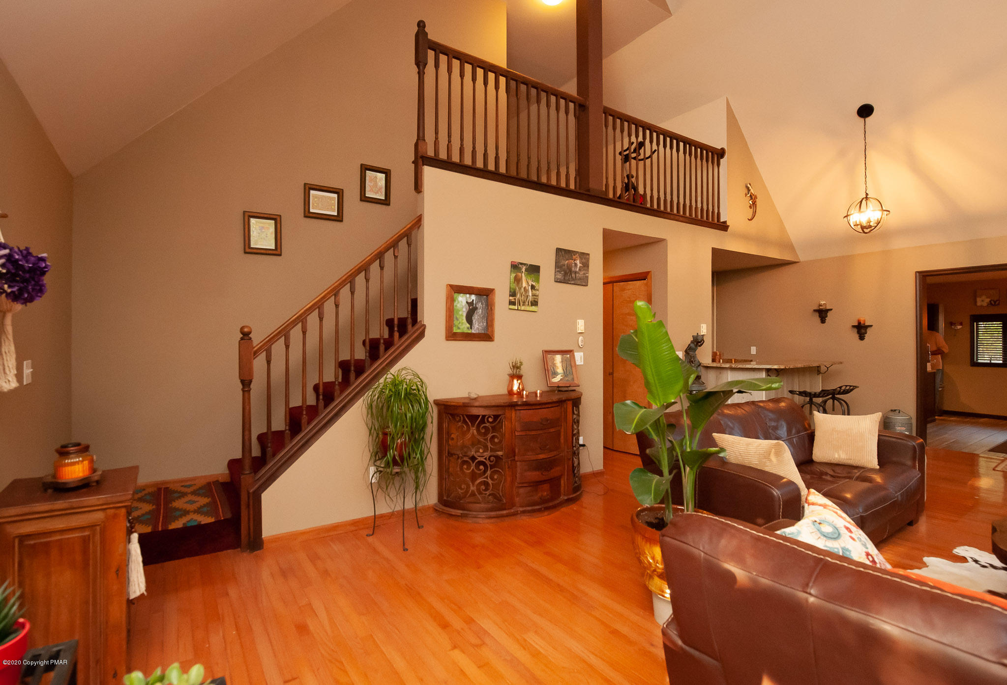 145 Salisbury Road Bushkill, PA 18324 - Photo 25 of 60 a view of entryway and hall with wooden floor