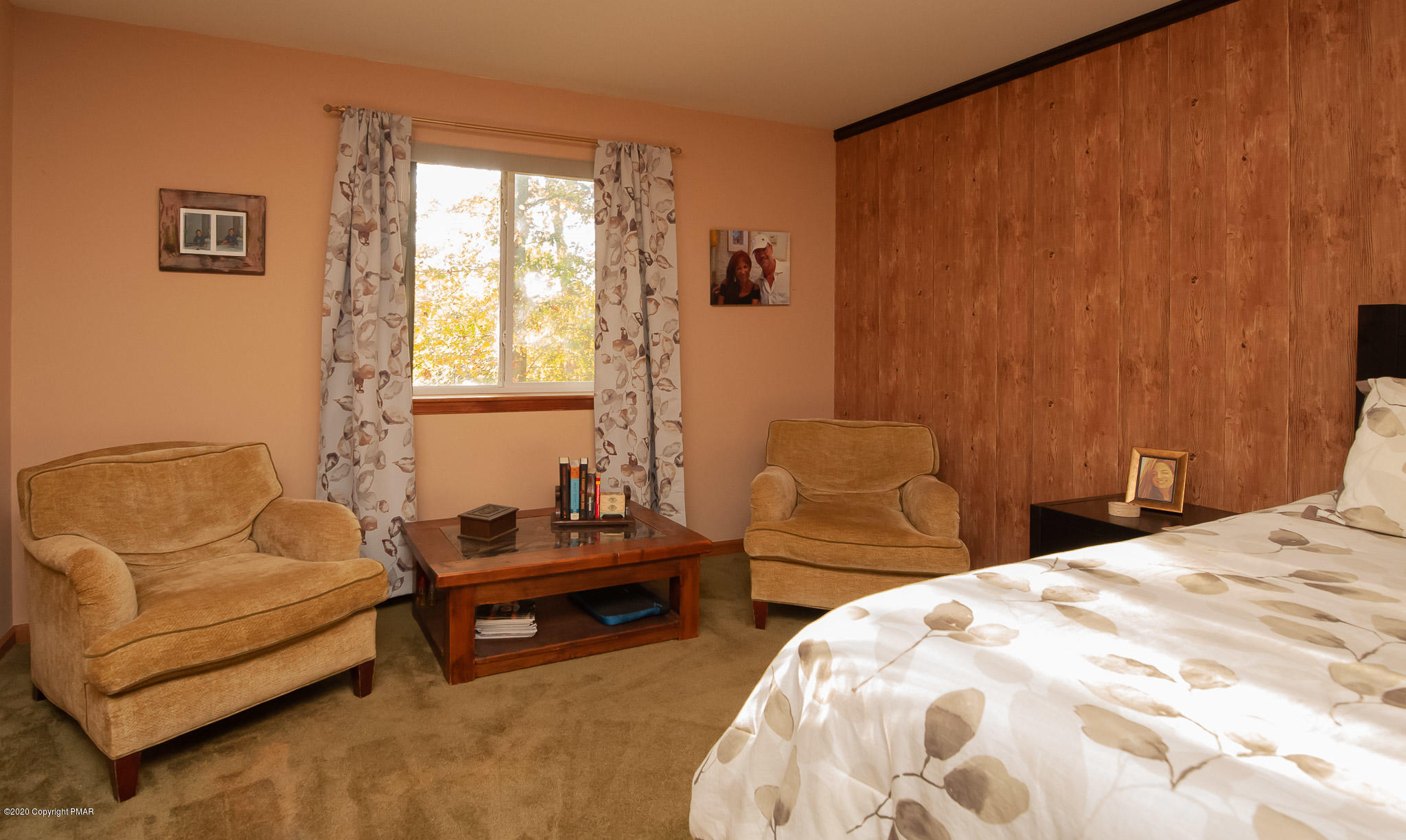 145 Salisbury Road Bushkill, PA 18324 - Photo 39 of 60 a bedroom with a bed and a couch