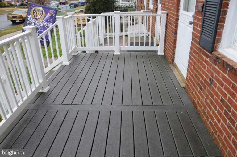8173 Mid Haven Road Baltimore, MD 21222 - Photo 5 of 30 a view of wooden deck