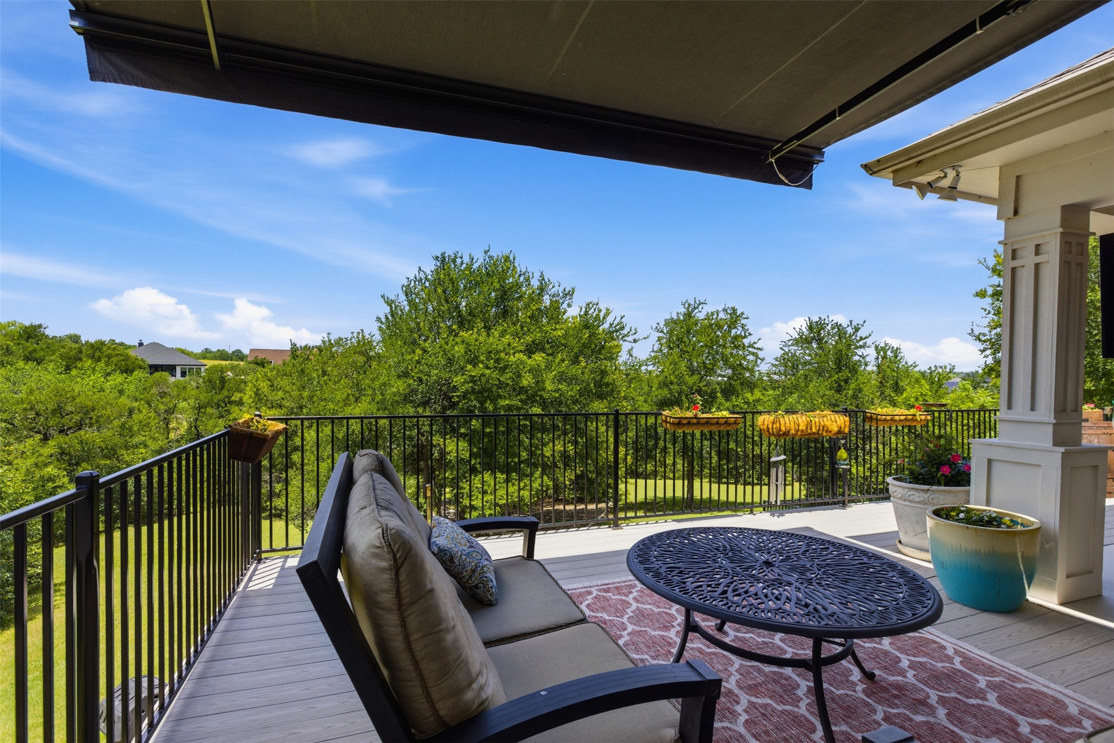 1804 Tanner Loop Taylor, TX 76574 - Photo 17 of 40 Soak in the peaceful views on your covered deck.