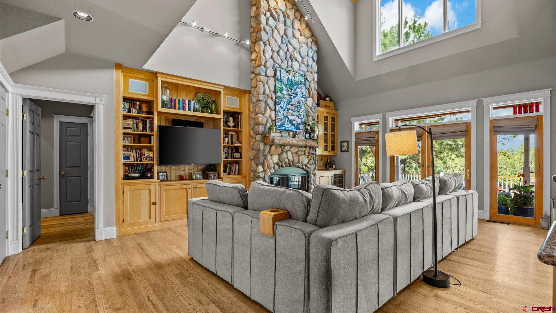 269 Puma Lane Ridgway, CO 81432 - Photo 11 of 36 a living room with furniture and a flat screen tv