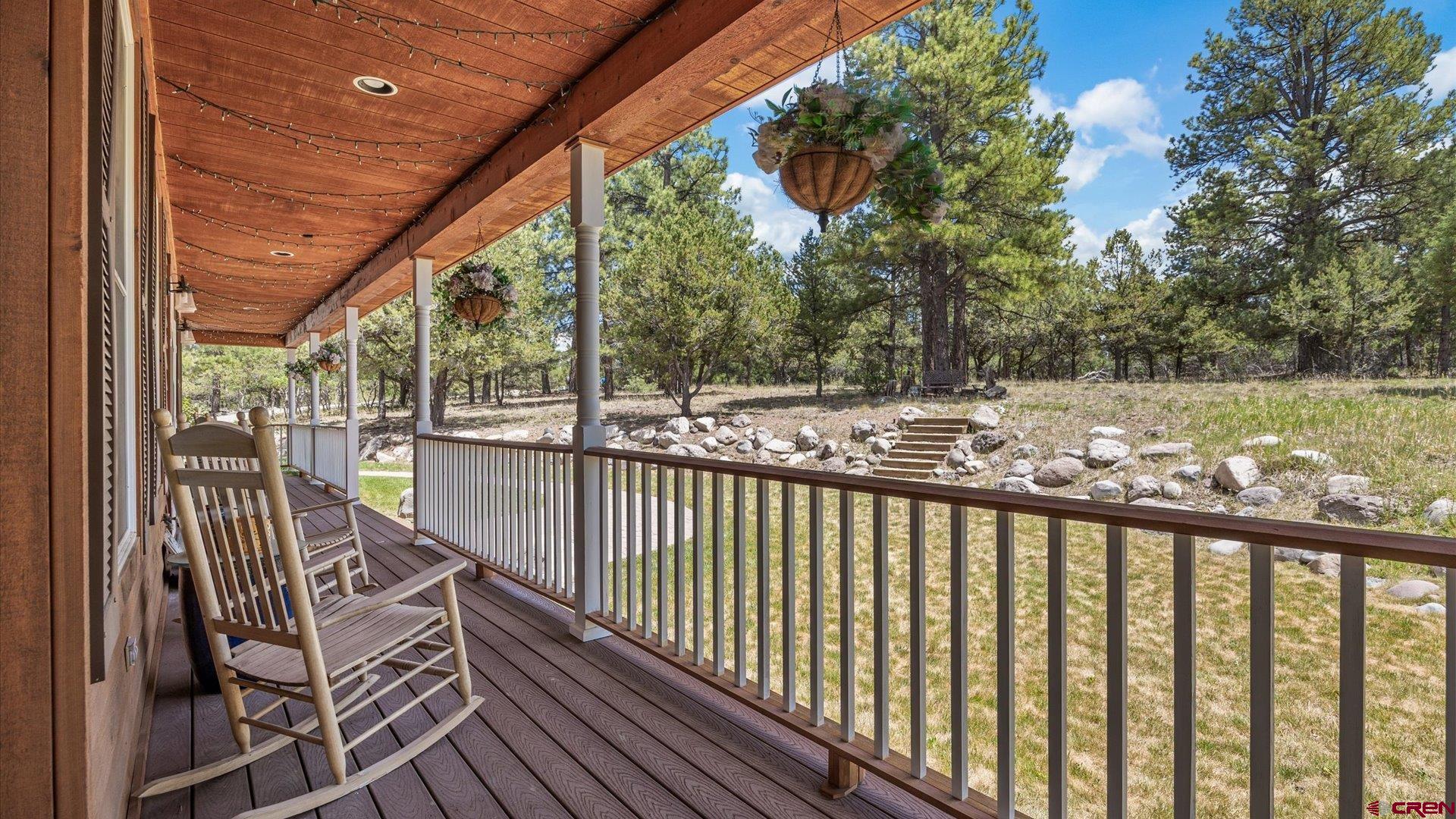 269 Puma Lane Ridgway, CO 81432 - Photo 7 of 36 a view of a balcony with wooden floor