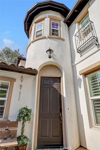 a front view of a house with a door