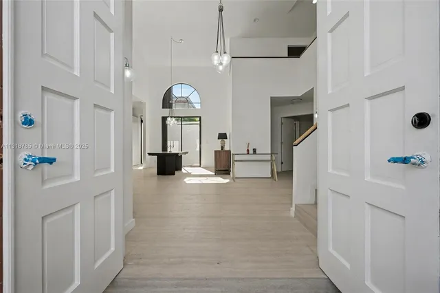wooden floor in an empty room