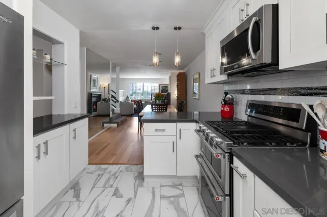 a outdoor view with a seating space