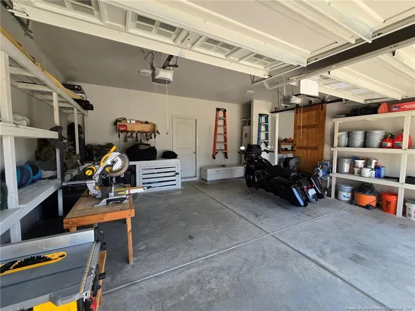 a view of storage and utility room