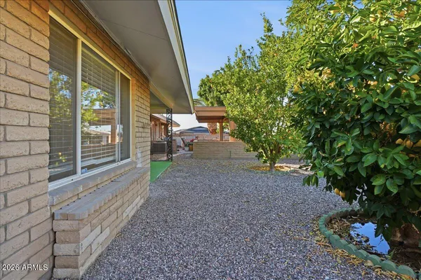 a view of outdoor space yard and porch