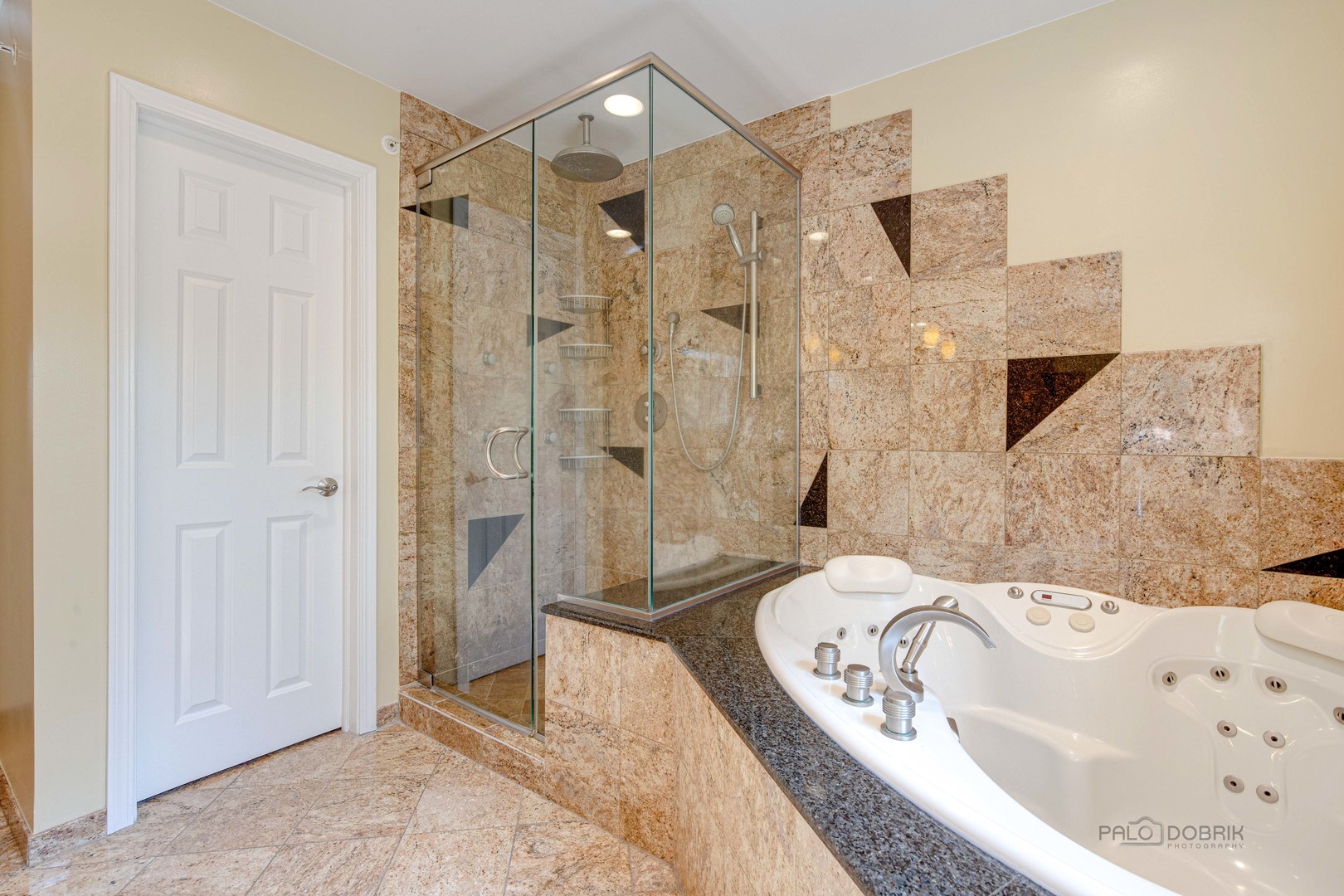 Undisclosed Address Long Grove, IL 60060 - Photo 21 of 35 a bathroom with a tub a sink and a shower