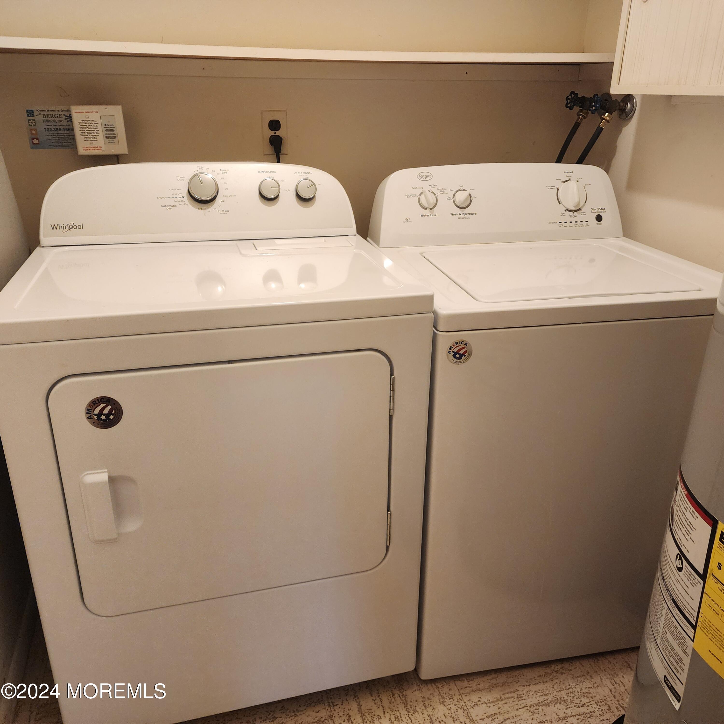 108 Hope Road, Unit D Whiting, NJ 08759 - Photo 26 of 26 a utility room with dryer and washer