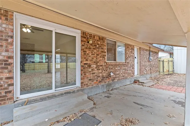 a view of outdoor space with garden