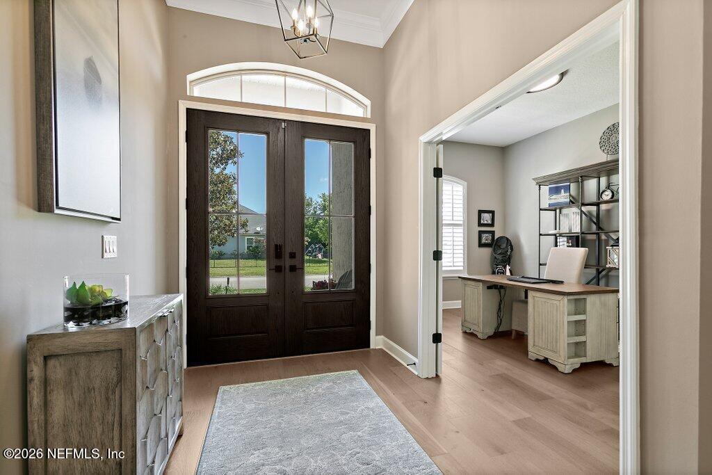 841 Ifield Road St. Augustine, FL 32095 - Photo 5 of 69 Foyer to Office