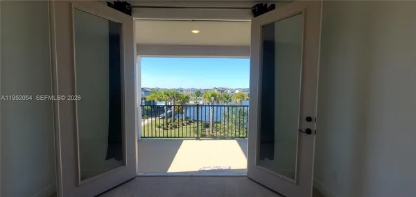 a bathroom with a window