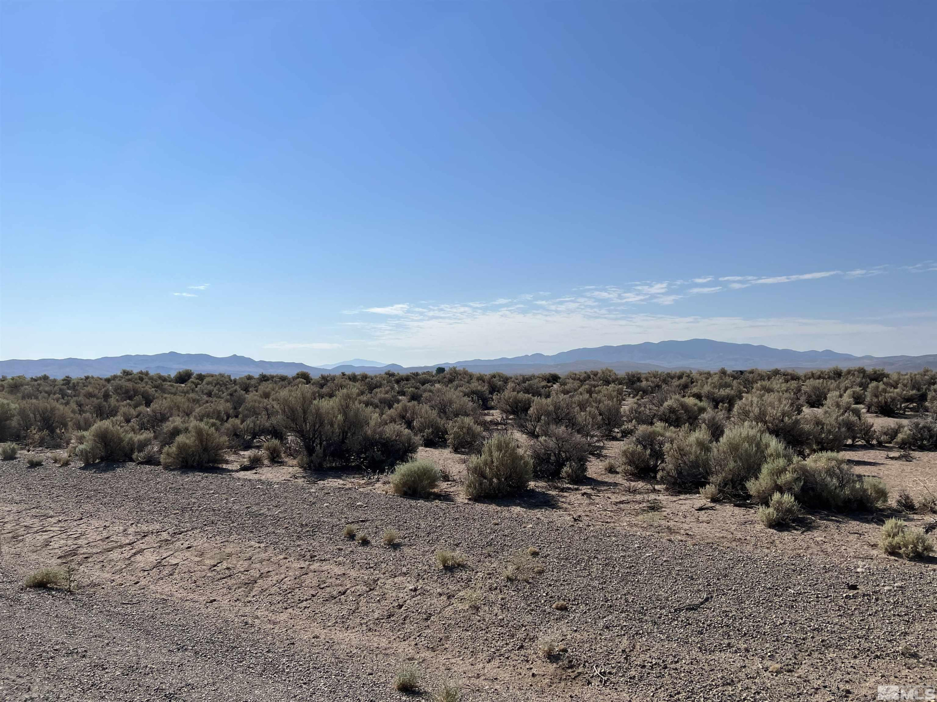 75 Desert View Drive Smith Valley, NV 89430 - Photo 3 of 6 a view of a dry field with mountains in the background