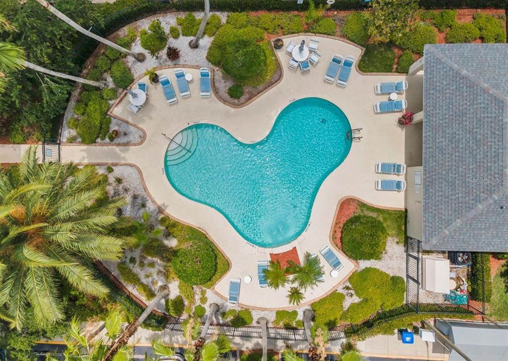 13059 Thoroughbred Loop Largo, FL 33773 - Photo 4 of 32 an aerial view of a swimming pool