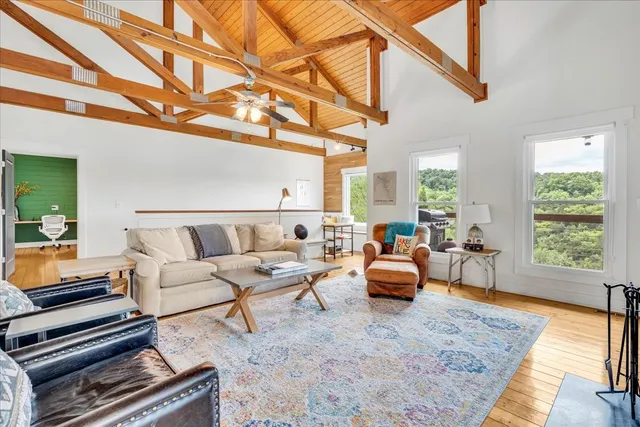 a view of a door with an outdoor space