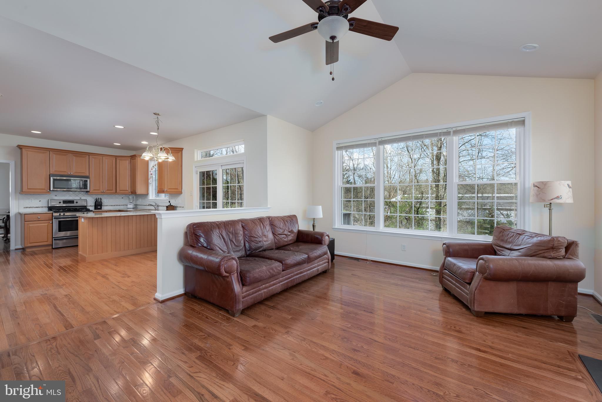 1207 South Rapps Dam Road Phoenixville, PA 19460 - Photo 18 of 33 Family Room with View to Kitchen & Breakfast Area
