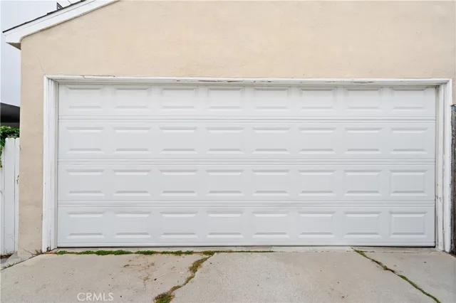 a close up view of a closet