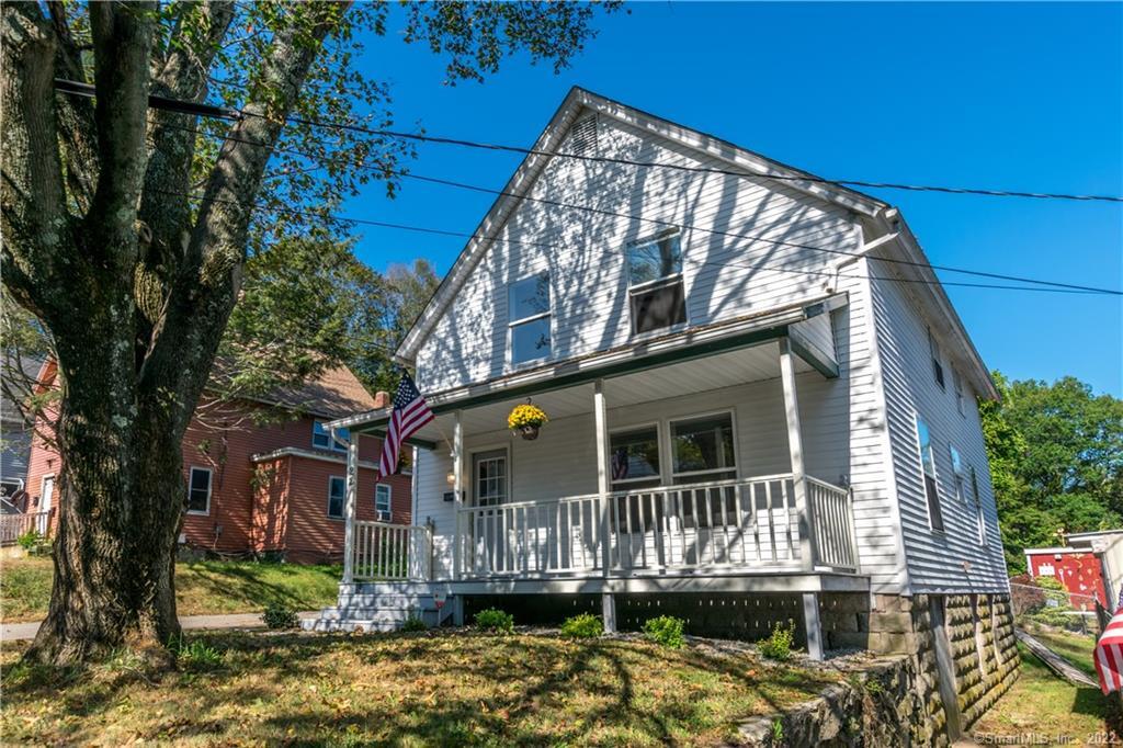 22 Buck Street Killingly, CT 06239 - Photo 1 of 1 front view of a house with a yard