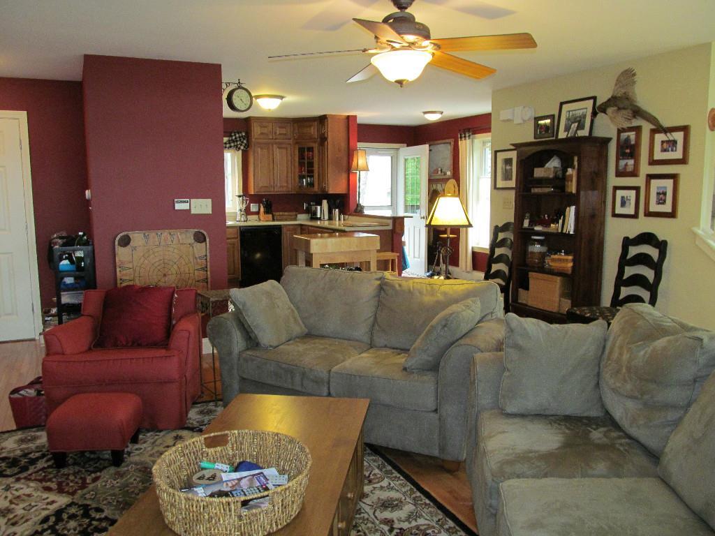 64 Indian Village Road Shapleigh, ME 04076 - Photo 22 of 35 Living space looking toward Kitchen...