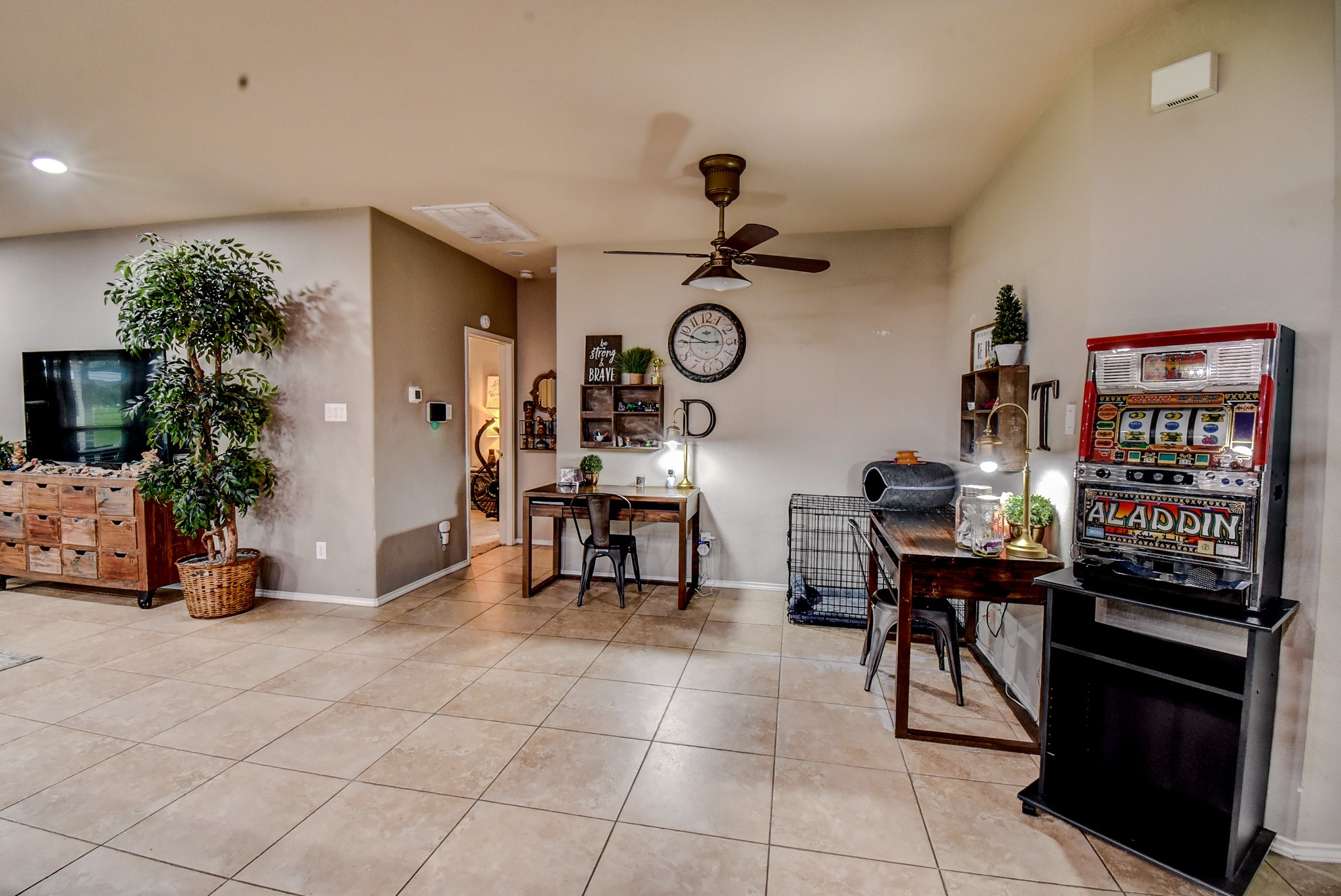 838 County Road 968 A Angleton, TX 77515 - Photo 18 of 49 a view of a workspace with furniture