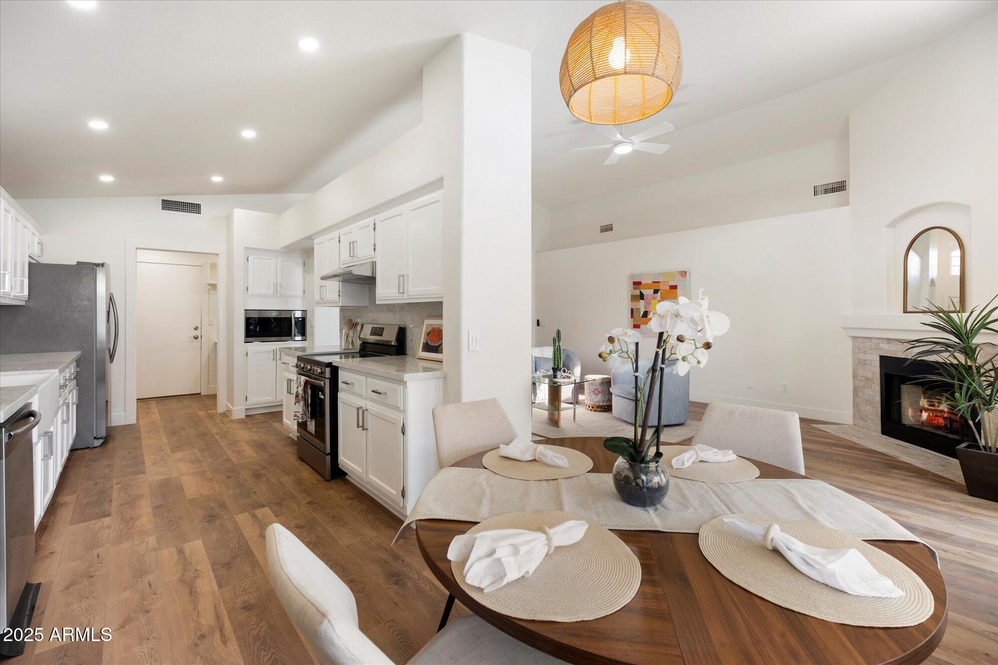 1909 East Anchor Drive Gilbert, AZ 85234 - Photo 9 of 21 Dining to kitchen and living