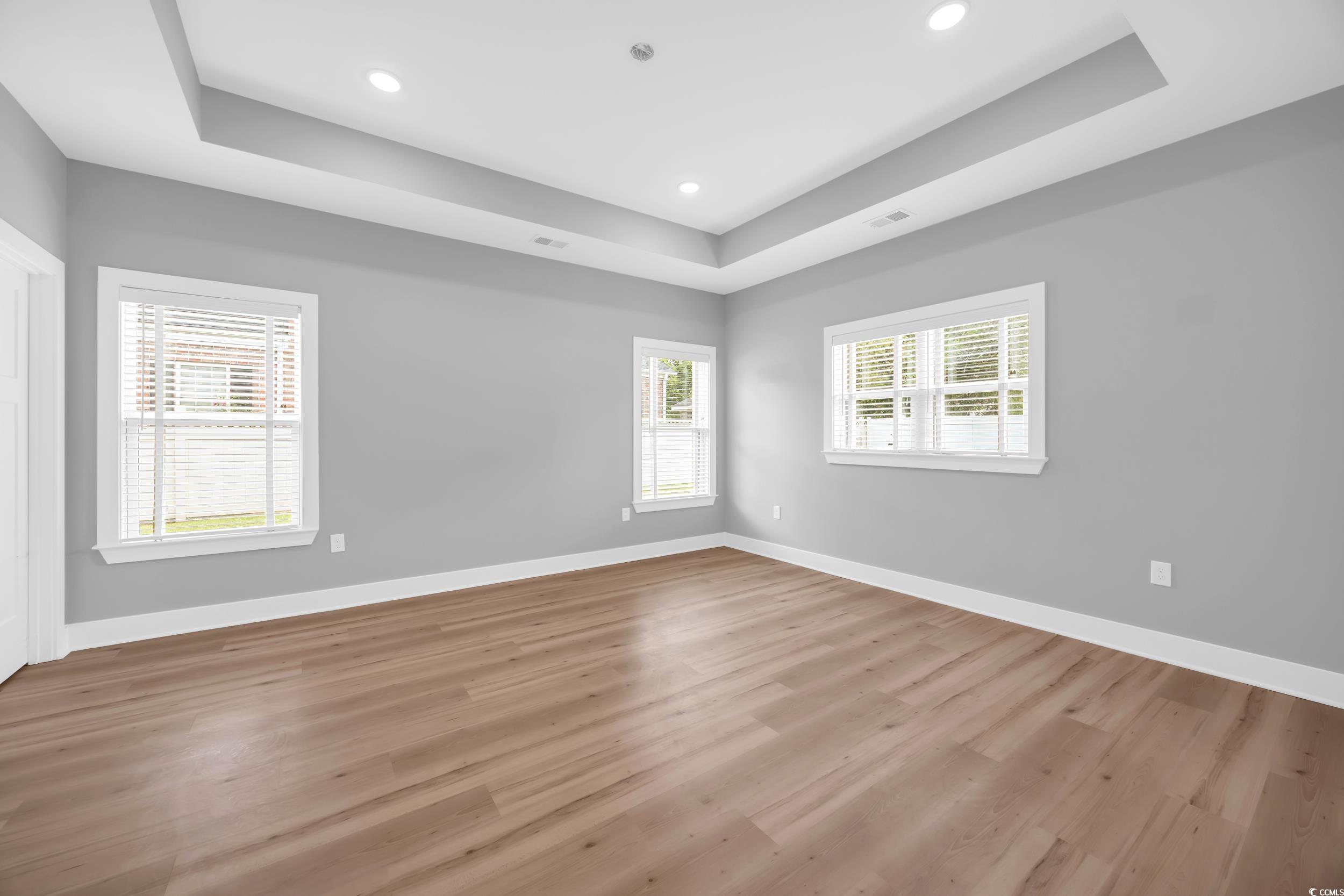 1121 Grimes Street Georgetown, SC 29440 - Photo 22 of 27 Unfurnished bedroom featuring light wood-style floors and ceiling fan