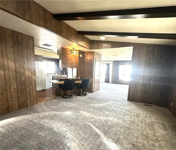 a room with furniture and a window