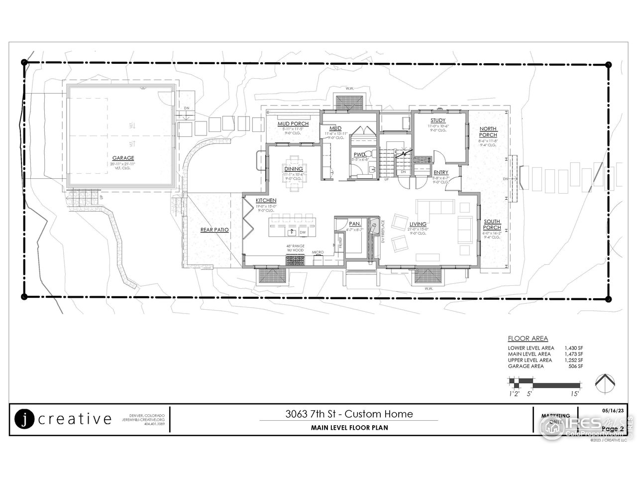 3063 7th Street Boulder, CO 80304 - Photo 37 of 39 a picture of a room with a white wall and a large window