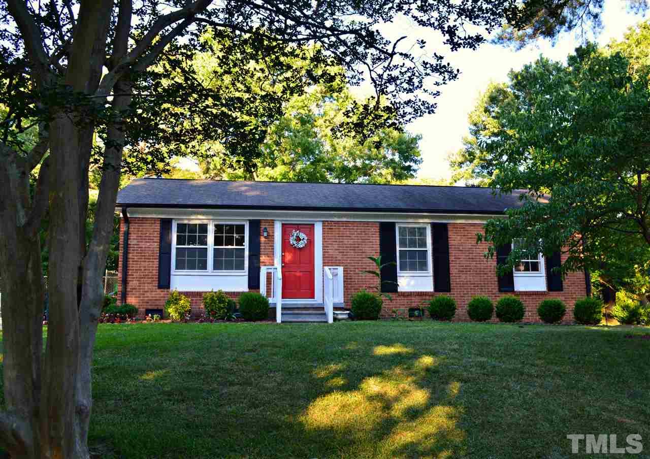3333 Friar Tuck Road Raleigh, NC 27610 - Photo 2 of 21 a front view of house with yard and green space