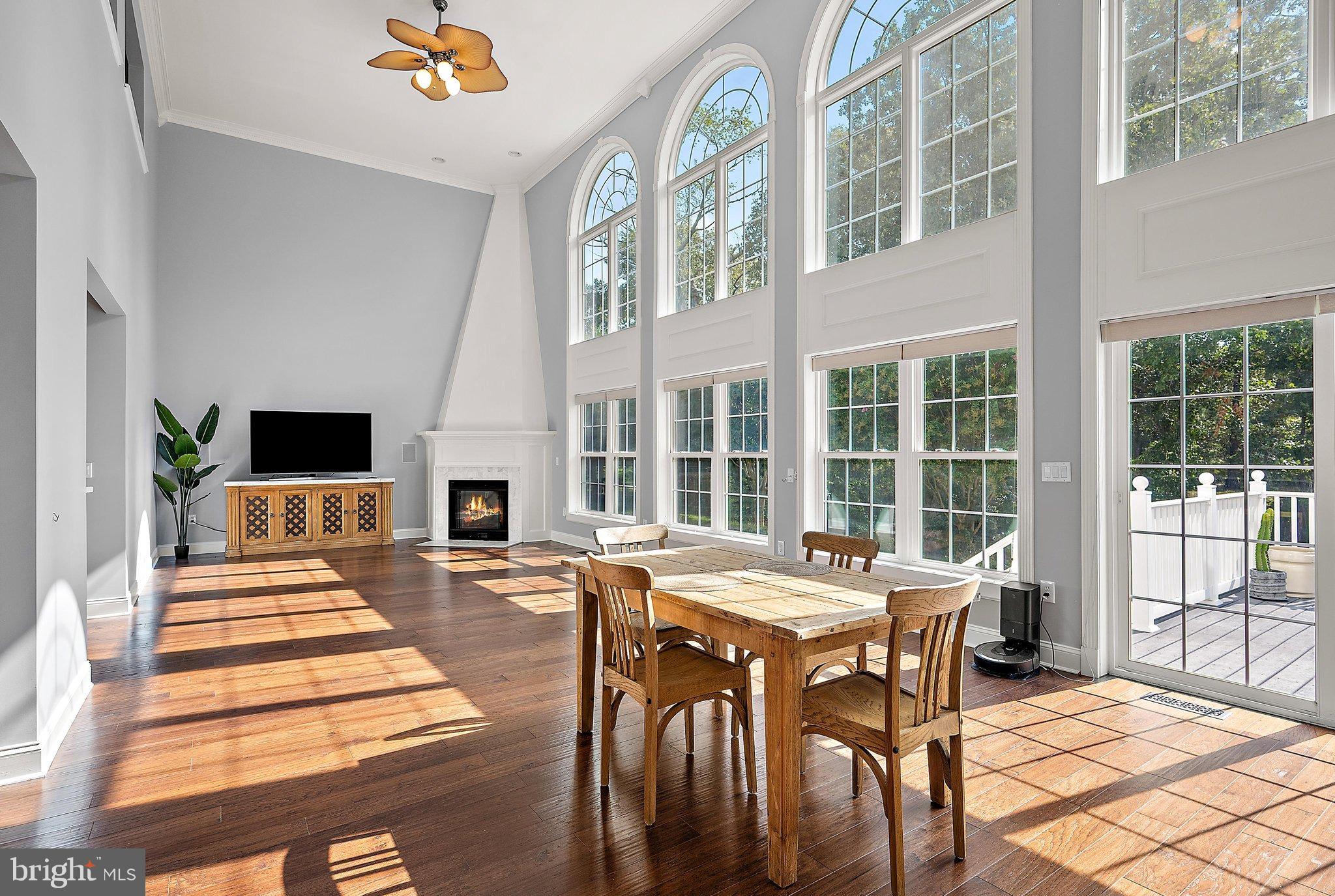 3431 Redden Ferry Road Eden, MD 21822 - Photo 11 of 38 2-Story Ceiling and Corner Fireplace