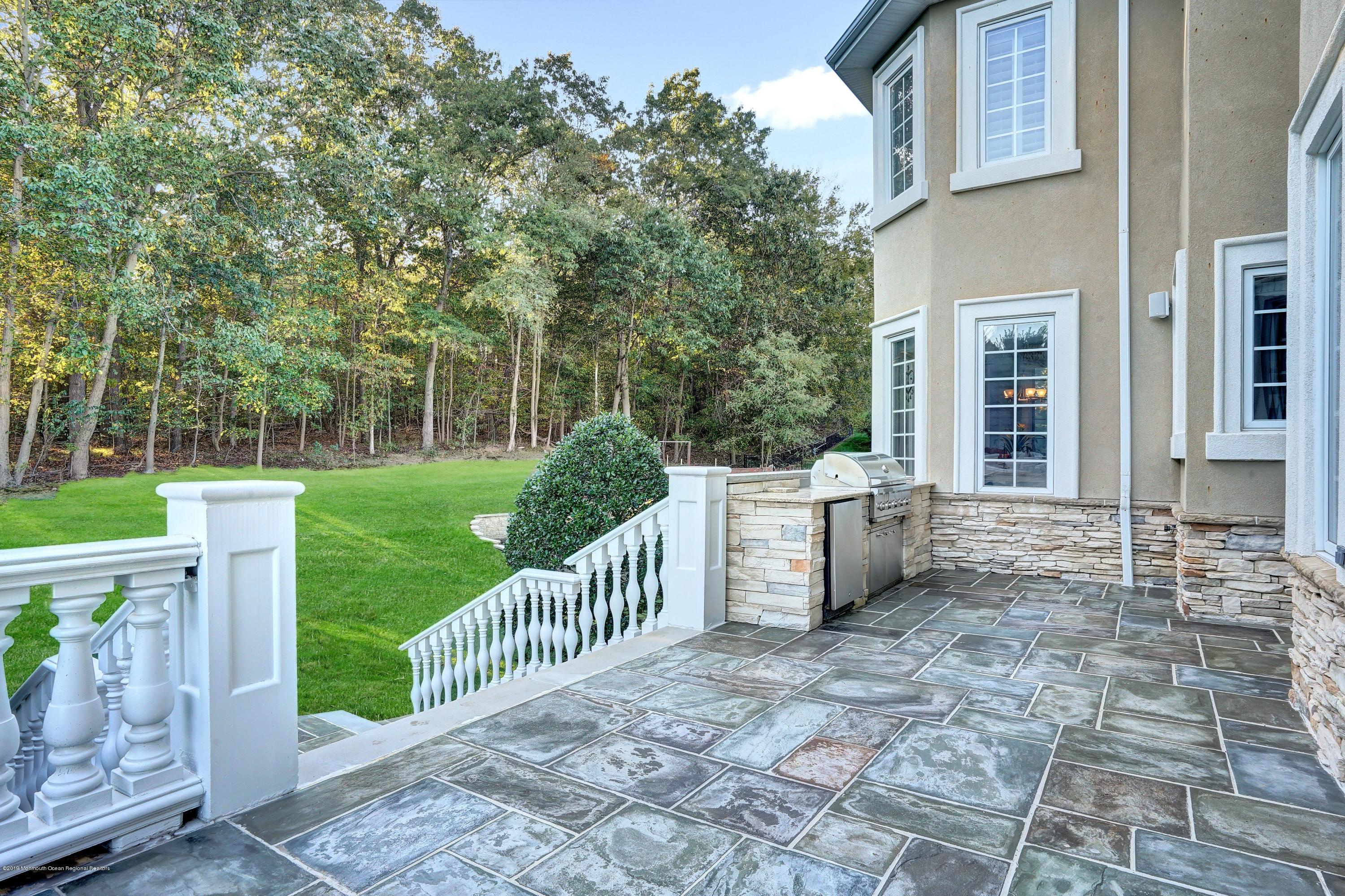 109 Stone Hill Road Colts Neck, NJ 07722 - Photo 6 of 58 Outdoor Kitchen