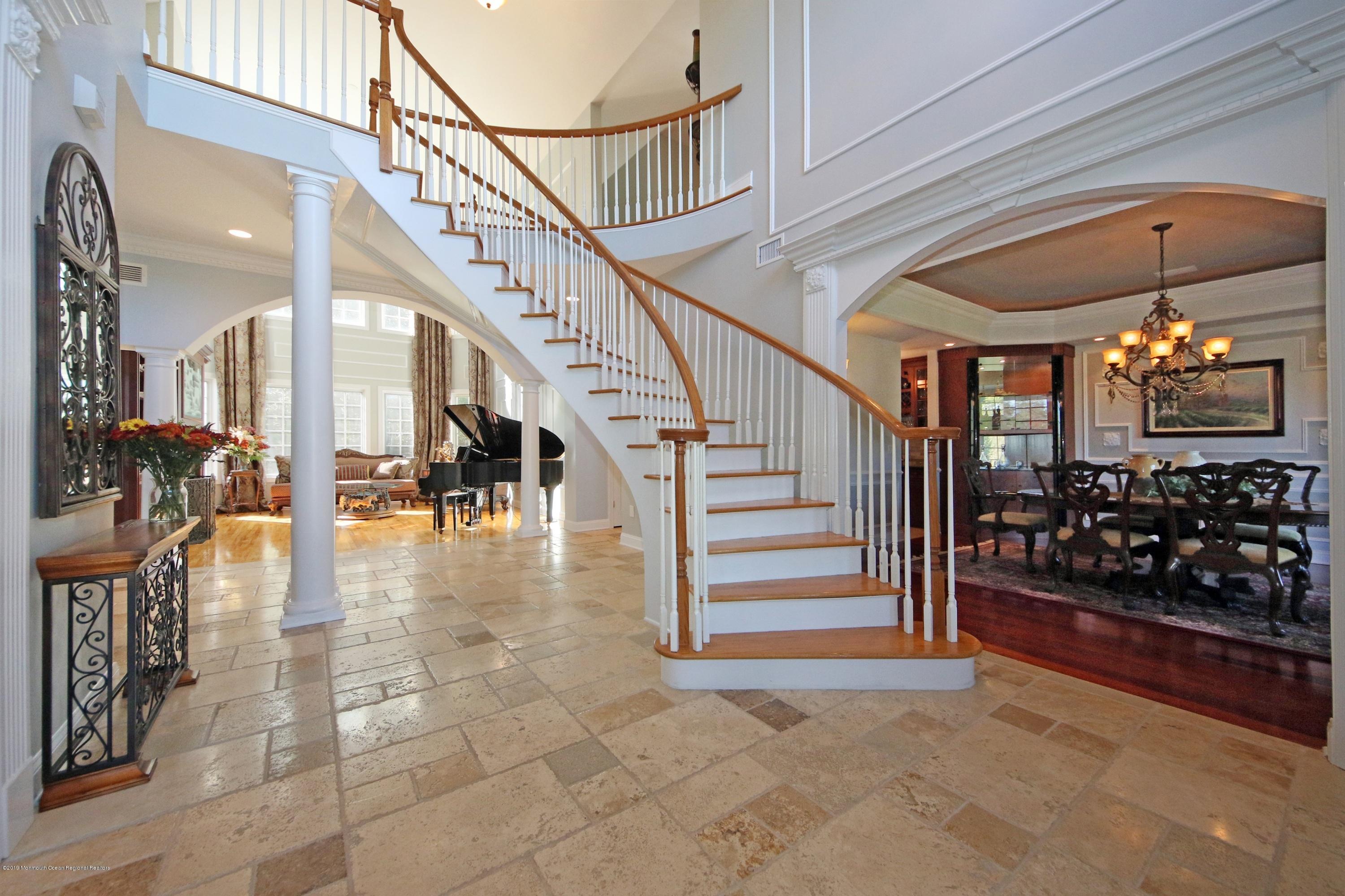 109 Stone Hill Road Colts Neck, NJ 07722 - Photo 8 of 58 Breathtaking Foyer