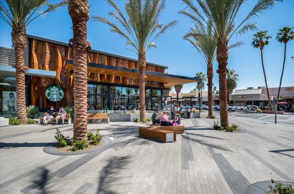 800 East Cottonwood Road, Unit 2 Palm Springs, CA 92262 - Photo 26 of 29 a view of a street with sitting area