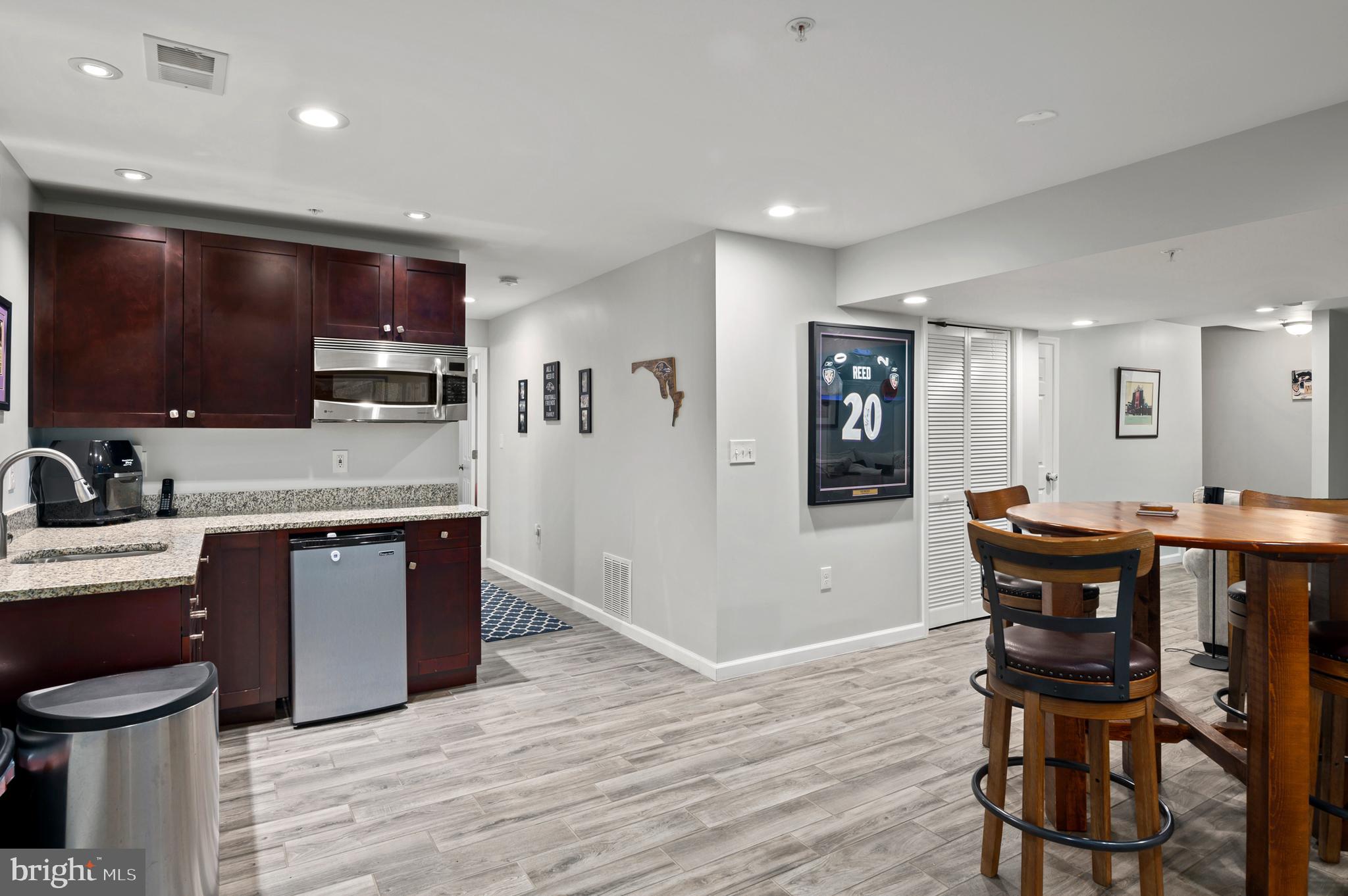 8141 Ridgely Loop Severn, MD 21144 - Photo 29 of 35 Rec Room Kitchenette