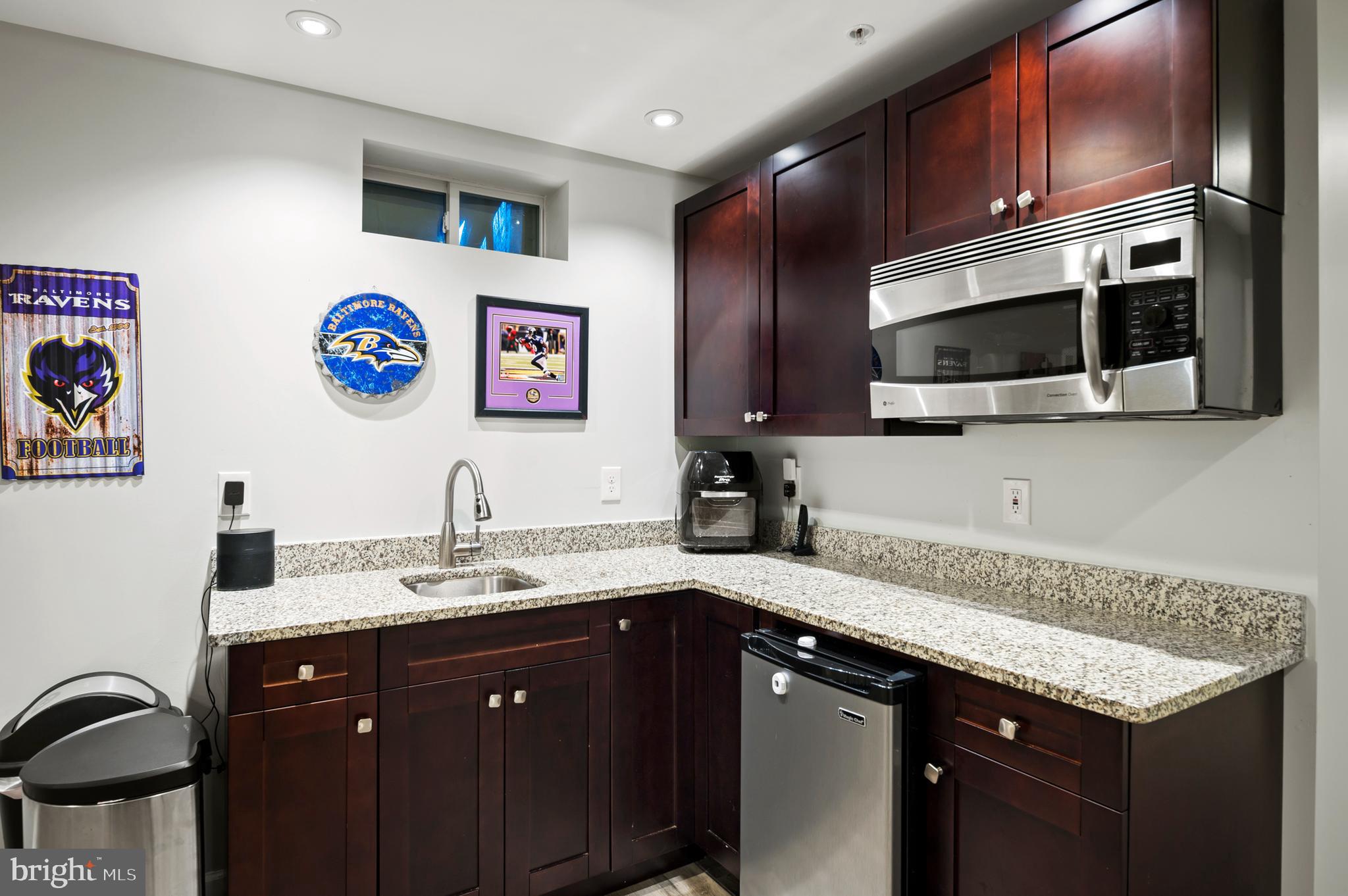 8141 Ridgely Loop Severn, MD 21144 - Photo 30 of 35 Rec Room Kitchenette