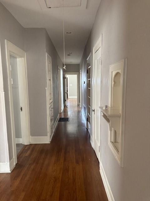 2701 Stuart Drive Fort Worth, TX 76104 - Photo 7 of 9 a view of a hallway with wooden floor