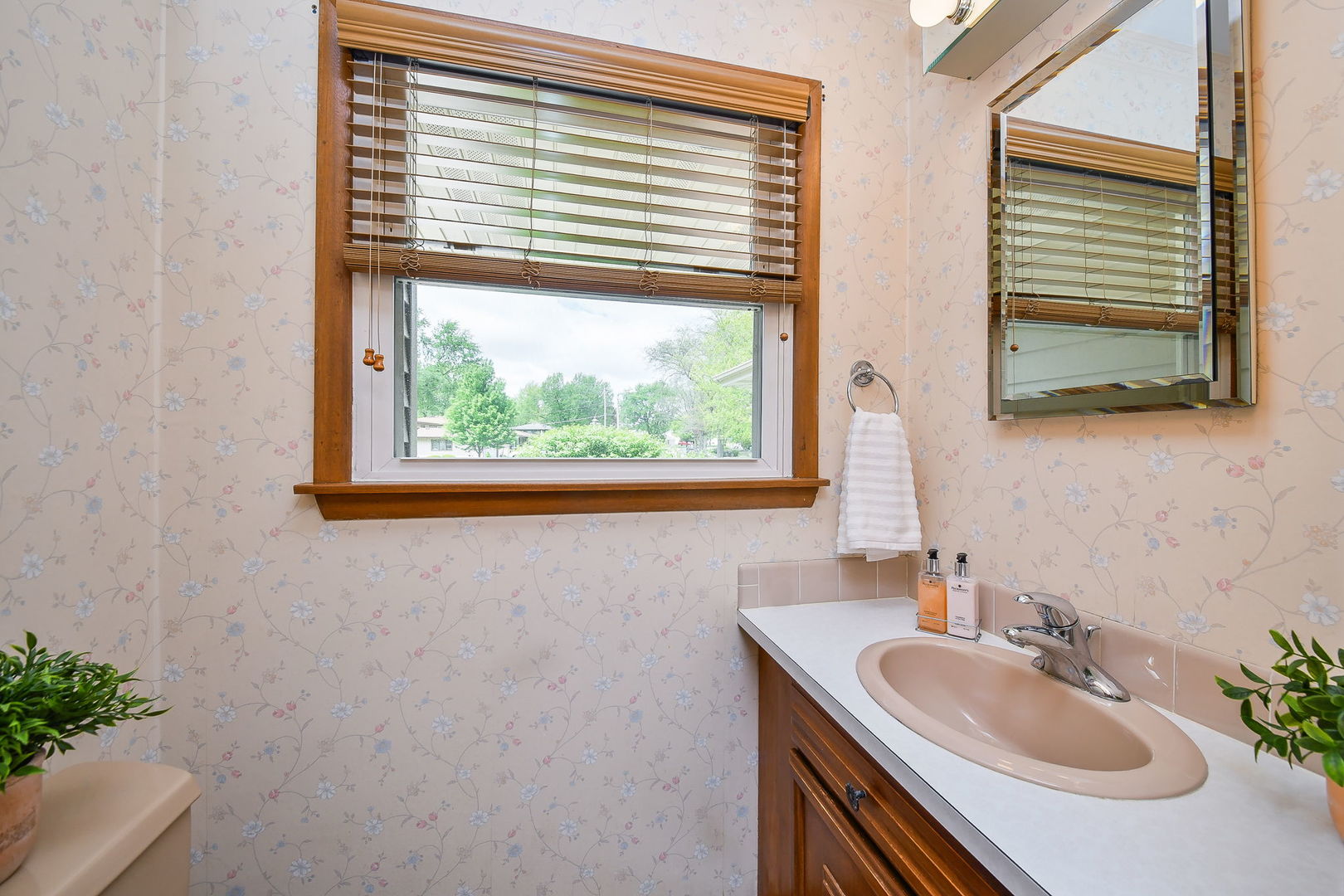 1920 Richard Street Aurora, IL 60506 - Photo 14 of 23 a bathroom with a sink a vanity and a window