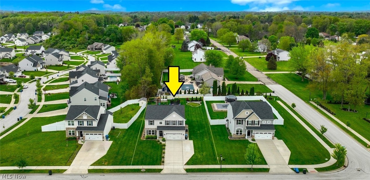 3021 Stonehurst Road Uniontown, OH 44685 - Photo 39 of 48 *WELL KEPT NEIGHBORHOOD. DRONE VIEW FROM ABOVE ~