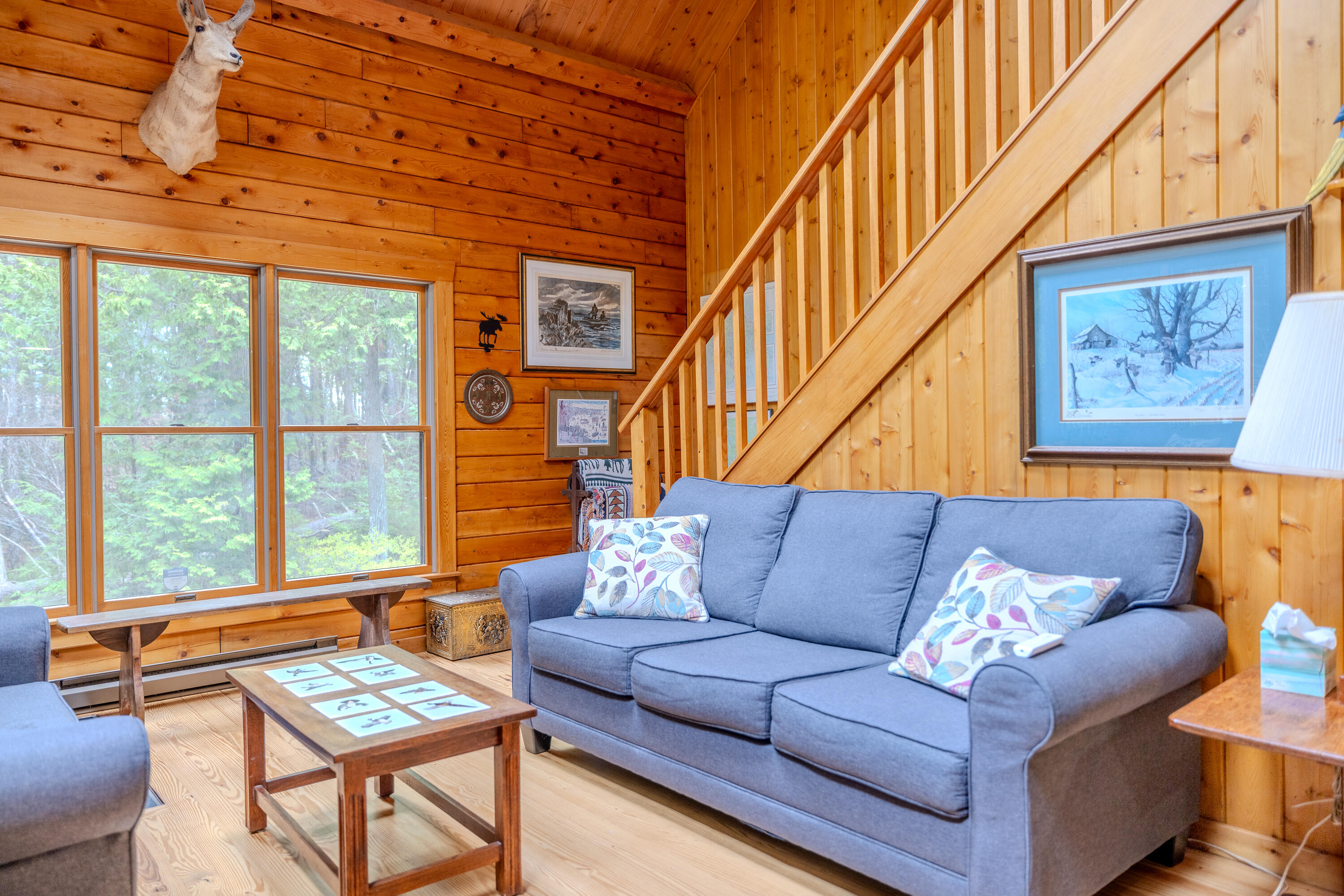 1312 Tunk Lake Road Sullivan, ME 04664 - Photo 13 of 34 Living Room