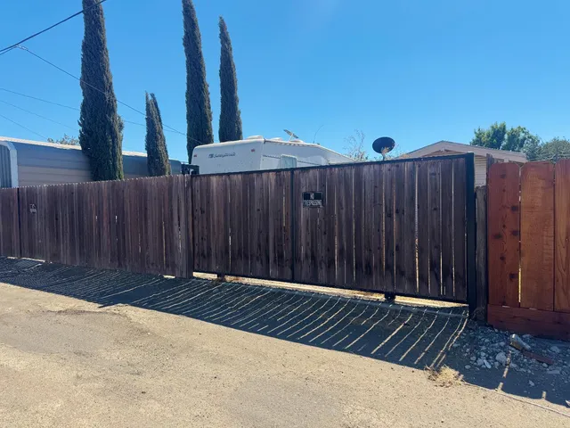 a view of wooden deck