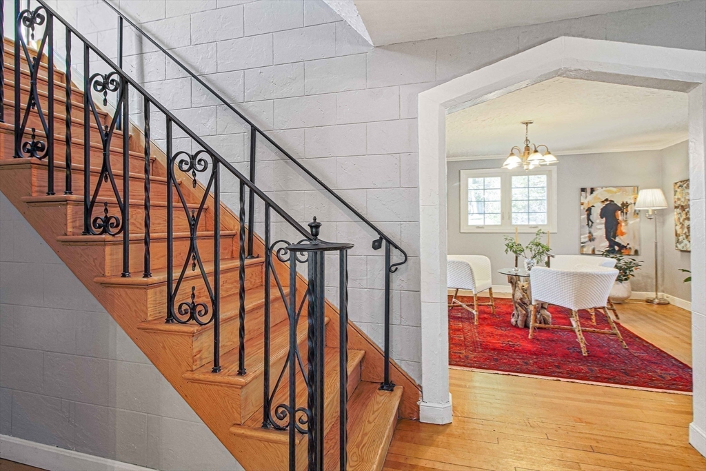5 Old Brook Drive Worcester, MA 01609 - Photo 21 of 42 a view of entryway and hall with wooden floor